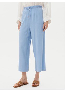 ONLY Spodnie materiałowe Solvi 15338672 Niebieski Cropped Fit ze sklepu MODIVO w kategorii Spodnie damskie - zdjęcie 183678763