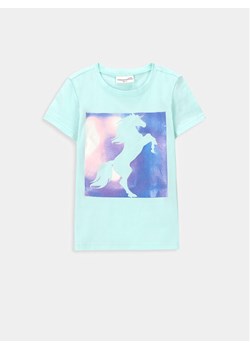 Coccodrillo T-Shirt WC4143202VGA Zielony Regular Fit ze sklepu MODIVO w kategorii Bluzki dziewczęce - zdjęcie 183678794