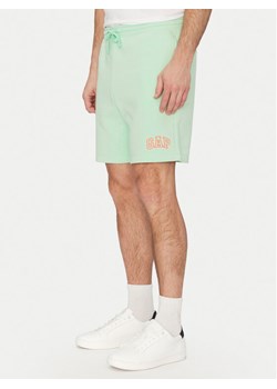 Gap Szorty sportowe 703989-01 Zielony Regular Fit ze sklepu MODIVO w kategorii Spodenki męskie - zdjęcie 183678813