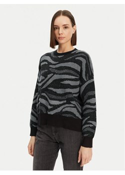 Desigual Sweter Winnipeg 24WWJF20 Czarny Regular Fit - id: 0000304478581 - marki Desigual - 183678824 Desigual Sweter Winnipeg 24WWJF20 Czarny Regular Fit ze sklepu MODIVO w kategorii Swetry damskie - zdjęcie 183678824