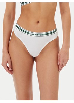 Lacoste Stringi 8F5147 Biały ze sklepu MODIVO w kategorii Majtki damskie - zdjęcie 183678854