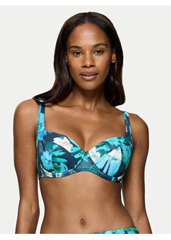 Triumph Góra od bikini Summer Fleur 10222301 Niebieski ze sklepu MODIVO w kategorii Stroje kąpielowe - zdjęcie 183678973