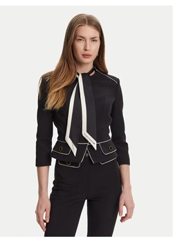 Elisabetta Franchi Marynarka GI-T51-51E2-V560 Czarny Regular Fit ze sklepu MODIVO w kategorii Marynarki damskie - zdjęcie 183678981