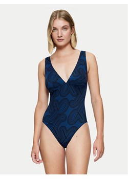 Triumph Strój kąpielowy Flex Smart Summer 10217813 Granatowy ze sklepu MODIVO w kategorii Stroje kąpielowe - zdjęcie 183679002