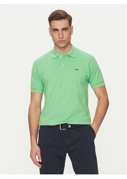 Lacoste Polo L1212 Zielony Regular Fit ze sklepu MODIVO w kategorii T-shirty męskie - zdjęcie 183679110
