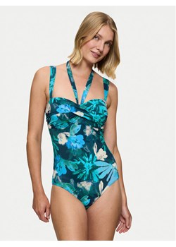 Triumph Strój kąpielowy Summer Fleur 10222315 Niebieski ze sklepu MODIVO w kategorii Stroje kąpielowe - zdjęcie 183679184