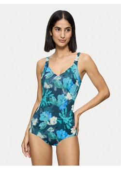 Triumph Strój kąpielowy Summer Fleur 10222342 Niebieski ze sklepu MODIVO w kategorii Stroje kąpielowe - zdjęcie 183679223