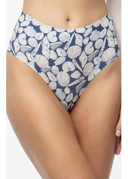 Julimex figi damskie Shells Simple Brasil Maxi, Kolor granatowy-wzór, Rozmiar 2XL, Julimex ze sklepu Primodo w kategorii Majtki damskie - zdjęcie 183682003