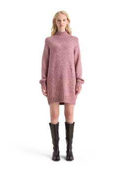 Scotch &amp; Soda Sukienka dzianinowa w kolorze szaroróżowym ze sklepu Limango Polska w kategorii Sukienki - zdjęcie 183683110