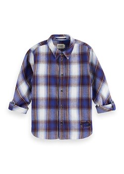 Scotch &amp; Soda Koszula w kolorze brązowo-biało-niebieskim ze sklepu Limango Polska w kategorii Koszule chłopięce - zdjęcie 183683123