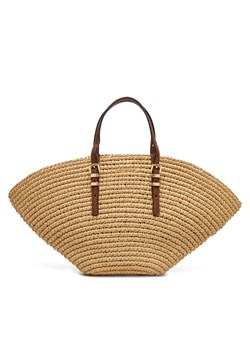 Torebka MICHAEL Michael Kors 30S5G9FT1W Beżowy ze sklepu eobuwie.pl w kategorii Torby letnie - zdjęcie 183683192