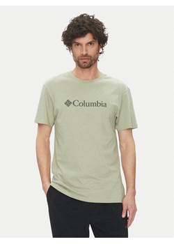 Columbia T-Shirt Csc Basic Logo™ 1680053 Zielony Regular Fit ze sklepu MODIVO w kategorii T-shirty męskie - zdjęcie 183683794