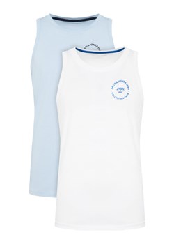Jack&Jones Komplet 2 tank topów Simon 12276429 Kolorowy Regular Fit ze sklepu MODIVO w kategorii T-shirty męskie - zdjęcie 183683822