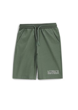 Coccodrillo Szorty sportowe WC5121501VBC Zielony Regular Fit ze sklepu MODIVO w kategorii Spodenki chłopięce - zdjęcie 183683834