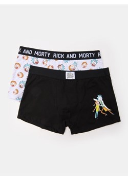 Sinsay - Bokserki Classic 2 pack Rick and Morty - wielobarwny ze sklepu Sinsay w kategorii Majtki męskie - zdjęcie 183685714