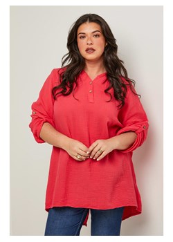 Curvy Lady Tunika w kolorze różowym ze sklepu Limango Polska w kategorii Bluzki damskie - zdjęcie 183686793