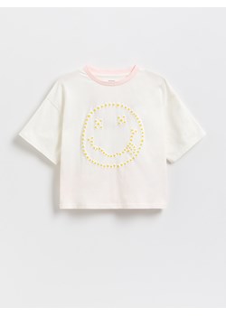 Reserved - T-shirt Nirvana - wielobarwny - id: 2345N-MLC - marki Reserved - 183687114 Reserved - T-shirt Nirvana - wielobarwny ze sklepu Reserved w kategorii Bluzki dziewczęce - zdjęcie 183687114
