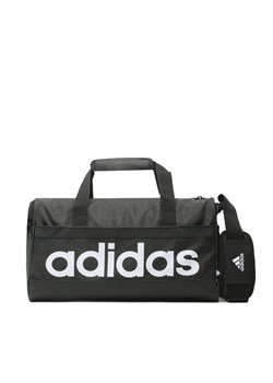 Torba adidas Essentials Linear Duffel Bag Extra Small HT4744 Czarny ze sklepu eobuwie.pl w kategorii Torby sportowe - zdjęcie 183687553