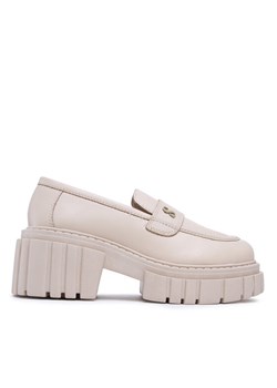 Loafersy Simple SL-43-02-000114 Beżowy ze sklepu eobuwie.pl w kategorii Półbuty damskie - zdjęcie 183687571