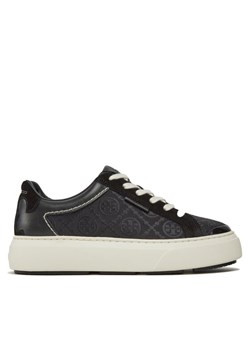 Sneakersy Tory Burch T Monogram Ladybug Sneaker 153015 Czarny ze sklepu eobuwie.pl w kategorii Trampki damskie - zdjęcie 183687772