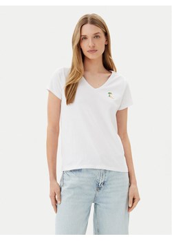 Pieces T-Shirt Tilly 17157705 Biały Regular Fit ze sklepu MODIVO w kategorii Bluzki damskie - zdjęcie 183689082