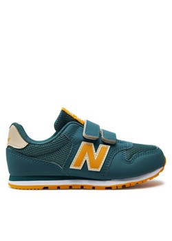New Balance Sneakersy PV500FSG Zielony ze sklepu MODIVO w kategorii Buty sportowe dziecięce - zdjęcie 183689121