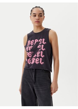 Noisy May Top Rebel 27034002 Szary Oversize ze sklepu MODIVO w kategorii Bluzki damskie - zdjęcie 183689122