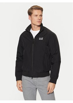 EA7 Emporio Armani Kurtka bomber 8NPB20 PNFZZ 1200 Czarny Regular Fit ze sklepu MODIVO w kategorii Kurtki męskie - zdjęcie 183689233