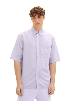 Tom Tailor Denim Koszula 1034920 Fioletowy Regular Fit ze sklepu MODIVO w kategorii Koszule męskie - zdjęcie 183689234