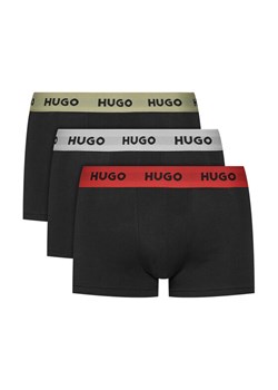 HUGO Komplet 3 par bokserek 50532611 Czarny ze sklepu MODIVO w kategorii Majtki męskie - zdjęcie 183689241