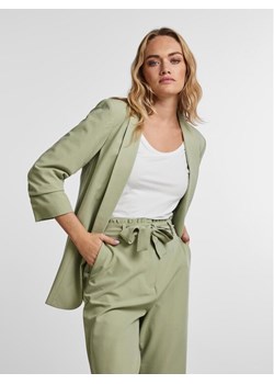 Pieces Marynarka Boss 17090996 Zielony Regular Fit ze sklepu MODIVO w kategorii Marynarki damskie - zdjęcie 183689343