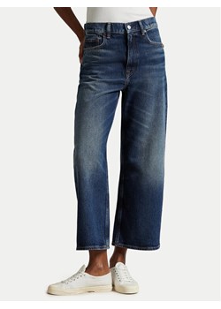 Polo Ralph Lauren Jeansy 211969378001 Granatowy Wide Leg ze sklepu MODIVO w kategorii Jeansy damskie - zdjęcie 183689363