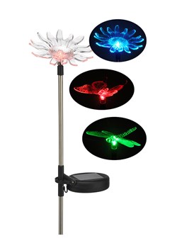 Garden Hero Solarna lampa ogrodowa LED (produkt niespodzianka) - wys. 75 cm ze sklepu Limango Polska w kategorii Oświetlenie ogrodowe - zdjęcie 183693372