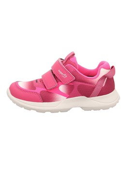 superfit Skórzane sneakersy &quot;Rush&quot; w kolorze różowym ze sklepu Limango Polska w kategorii Buty sportowe dziecięce - zdjęcie 183693950