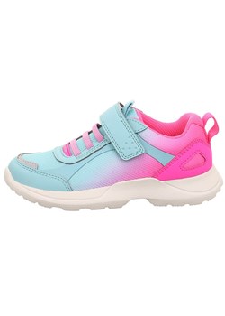 superfit Skórzane sneakersy &quot;Rush&quot; w kolorze błękitno-różowym ze sklepu Limango Polska w kategorii Buty sportowe dziecięce - zdjęcie 183693974