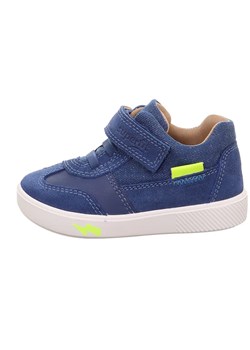 superfit Skórzane sneakersy &quot;Supies&quot; w kolorze niebieskim ze sklepu Limango Polska w kategorii Buty sportowe dziecięce - zdjęcie 183694053