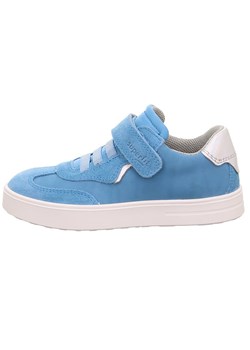 superfit Skórzane sneakersy &quot;Stella&quot; w kolorze błękitnym ze sklepu Limango Polska w kategorii Trampki dziecięce - zdjęcie 183694093