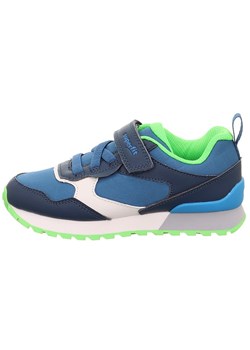 superfit Skórzane sneakersy &quot;Dash&quot; w kolorze niebiesko-biało-zielonym ze sklepu Limango Polska w kategorii Buty sportowe dziecięce - zdjęcie 183694372