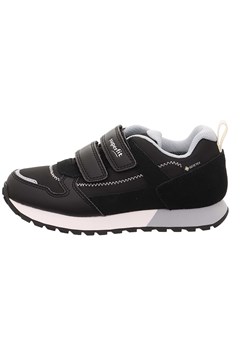 superfit Skórzane sneakersy &quot;Dash&quot; w kolorze czarno-białym ze sklepu Limango Polska w kategorii Buty sportowe dziecięce - zdjęcie 183694420