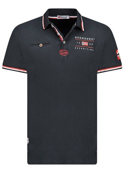 Geographical Norway Koszulka polo &quot;Konbustyble&quot; w kolorze czarnym ze sklepu Limango Polska w kategorii T-shirty męskie - zdjęcie 183694582