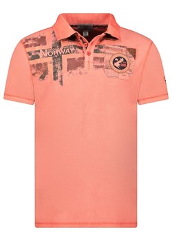 Geographical Norway Koszulka polo &quot;Kimac&quot; w kolorze pomarańczowym ze sklepu Limango Polska w kategorii T-shirty męskie - zdjęcie 183694590