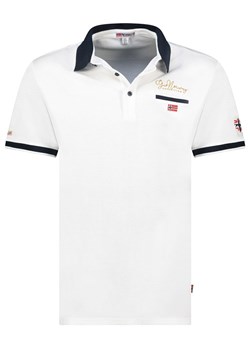 Geographical Norway Koszulka polo &quot;Kara&quot; w kolorze białym ze sklepu Limango Polska w kategorii T-shirty męskie - zdjęcie 183695680
