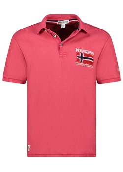 Geographical Norway Koszulka polo &quot;Kinvite&quot; w kolorze różowym ze sklepu Limango Polska w kategorii T-shirty męskie - zdjęcie 183695684