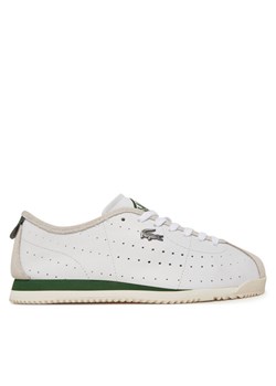 Sneakersy Lacoste Club-Low Leather 7-49SFA0043 Biały ze sklepu eobuwie.pl w kategorii Buty sportowe damskie - zdjęcie 183699251