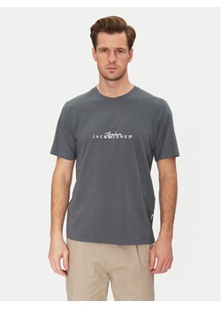 Jack&Jones T-Shirt Varenna 12273163 Szary Regular Fit ze sklepu MODIVO w kategorii T-shirty męskie - zdjęcie 183701113
