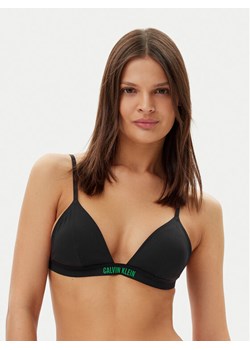 Calvin Klein Swimwear Góra od bikini KW0KW02785 Czarny ze sklepu MODIVO w kategorii Stroje kąpielowe - zdjęcie 183701144