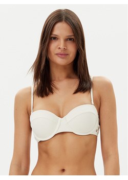 Tommy Hilfiger Góra od bikini UW0UW05814 Écru ze sklepu MODIVO w kategorii Stroje kąpielowe - zdjęcie 183701151