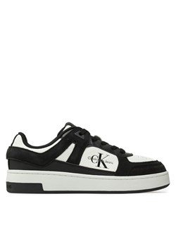 Calvin Klein Jeans Sneakersy Basket Cupsole Low Ml Mix YW0YW01579 Czarny ze sklepu MODIVO w kategorii Buty sportowe damskie - zdjęcie 183701152