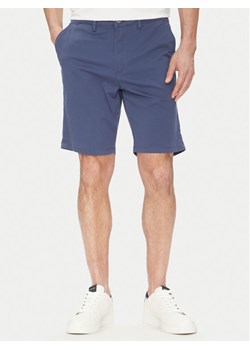 Selected Homme Szorty materiałowe Miles 16092329 Granatowy Slim Fit ze sklepu MODIVO w kategorii Spodenki męskie - zdjęcie 183701200