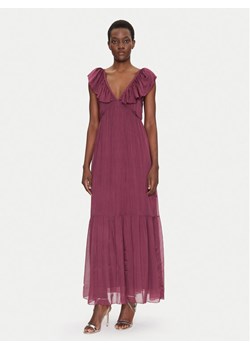 Dixie Sukienka letnia A207W021A Bordowy Regular Fit - id: 0000305438287 - marki Dixie - 183701211 Dixie Sukienka letnia A207W021A Bordowy Regular Fit ze sklepu MODIVO w kategorii Sukienki - zdjęcie 183701211